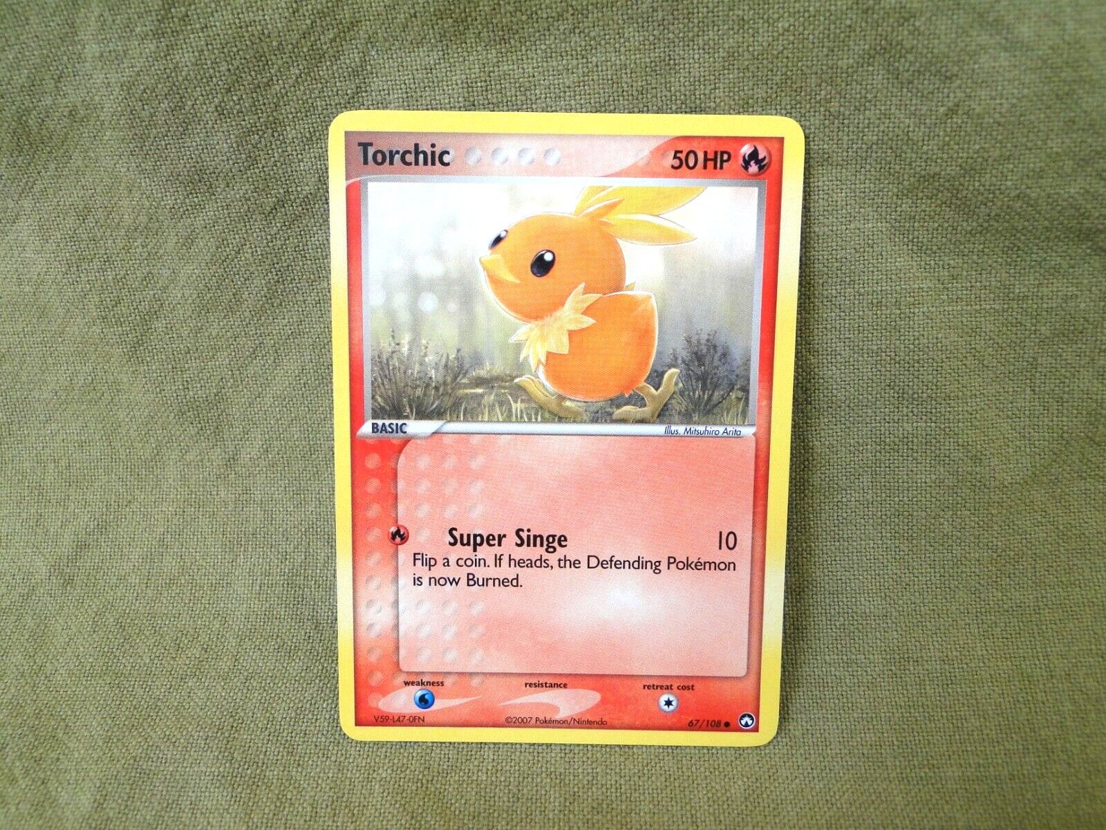 Pokemon Trading Card - EX Power Keepers: Torchic 67/108