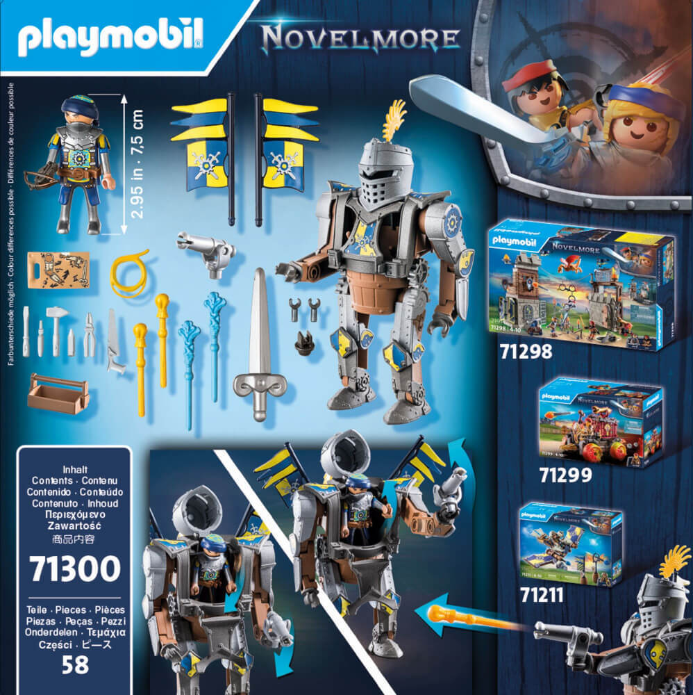 PLAYMOBIL 71300 Novelmore Combat Robot 4008789713001 eBay