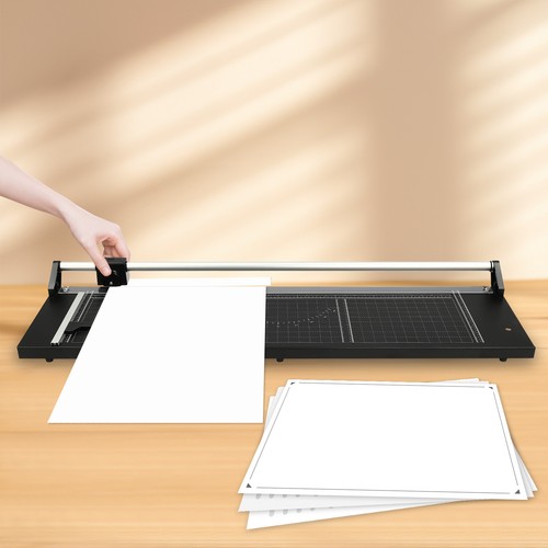 Straight Paper Trimmer Cutter Office Paper Trimmer Paper Cutter W/Anti-slip Feet - Picture 18 of 18