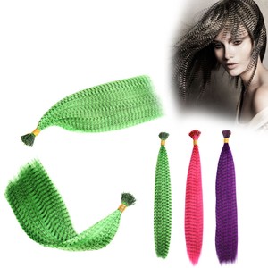 Détails Sur Coiffure Plume Synthétique Corde Jolie Coiffure Plume Extension Queue De Cheval