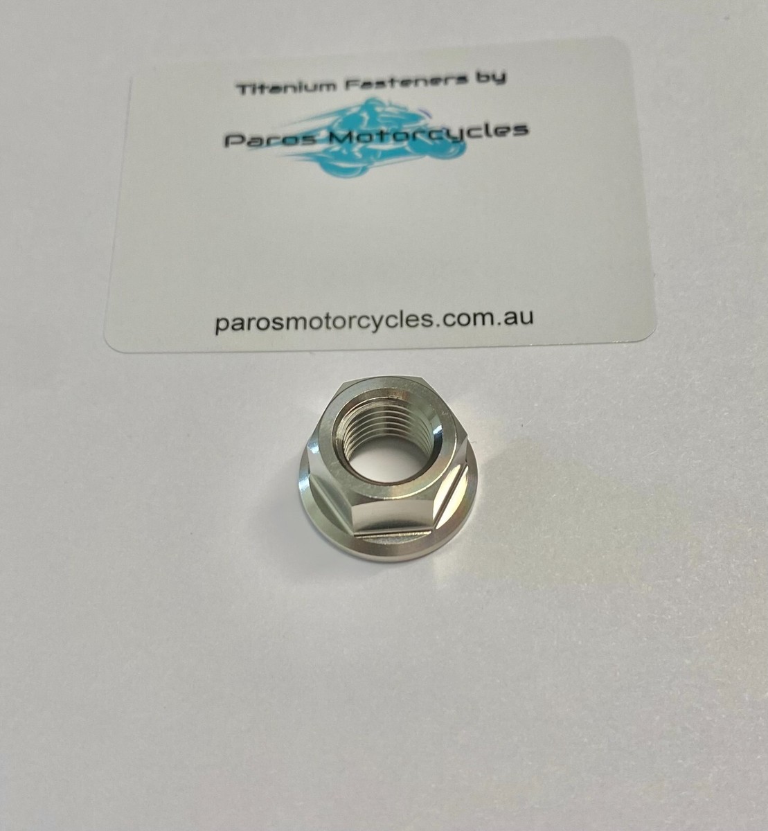 Titanium Flange Head Nut Kit M10x1.25mm Kawasaki ZX6R ZX10R