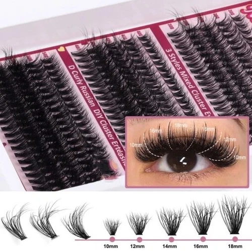 DIY Lashes Extension Set Wimpernverlängerung Kit Mit Bond Und Seal DE - Bild 9 von 38