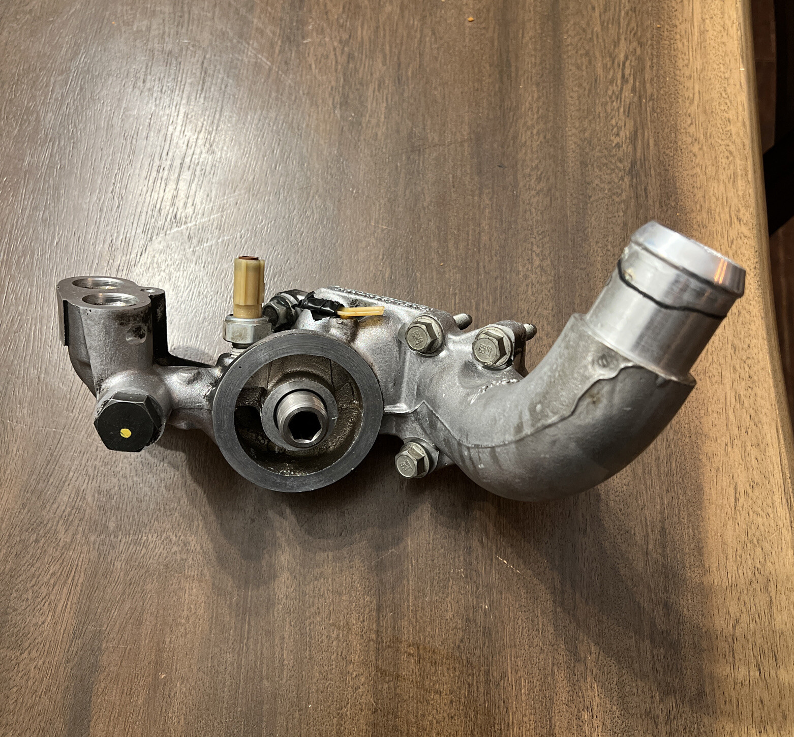 Ford+Crown+Vic+Oil+Filter+Adaptor+Cooler+4.6+P71 for sale online eBay