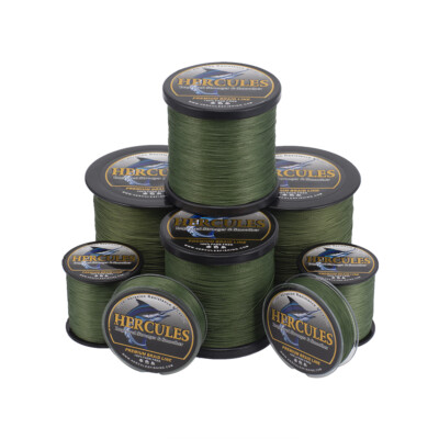 HERCULES Colorfast 6 -120 lb Test 4 8 Strands PE Braided Fishing Line No Fade