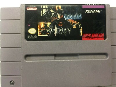 Batman Returns - Super Nintendo SNES Game - Tested Cartridge Only