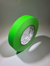 Pro Tapes Artist/Board/Console Paper Tape 1" x 60 yds. Fluorescent Green