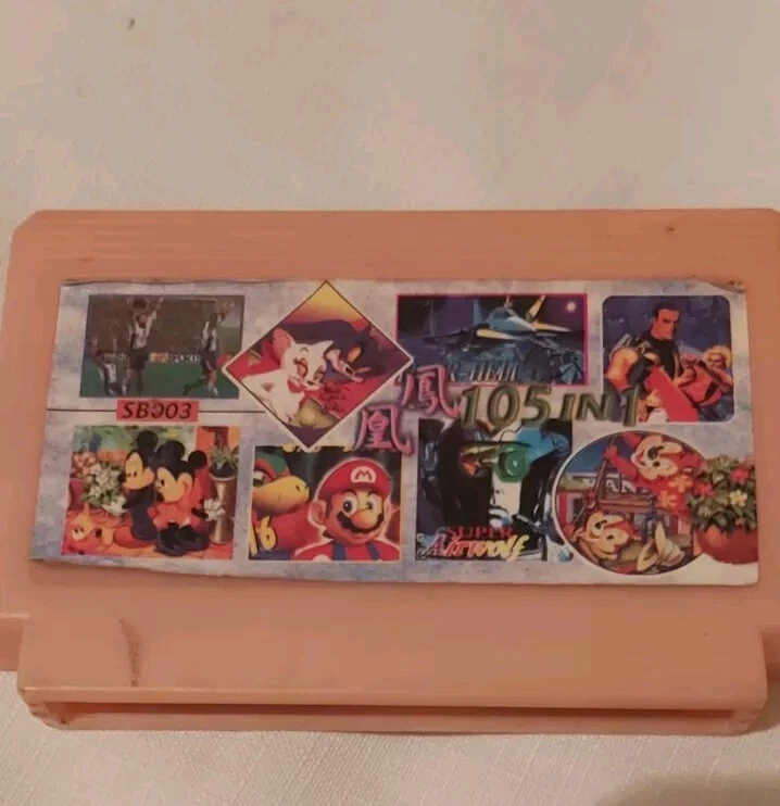 Dendy vintage retro game console