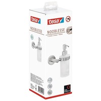 Tesa ® Exxcellent Seifenspender, Selbstklebend, Verchromtes Metall