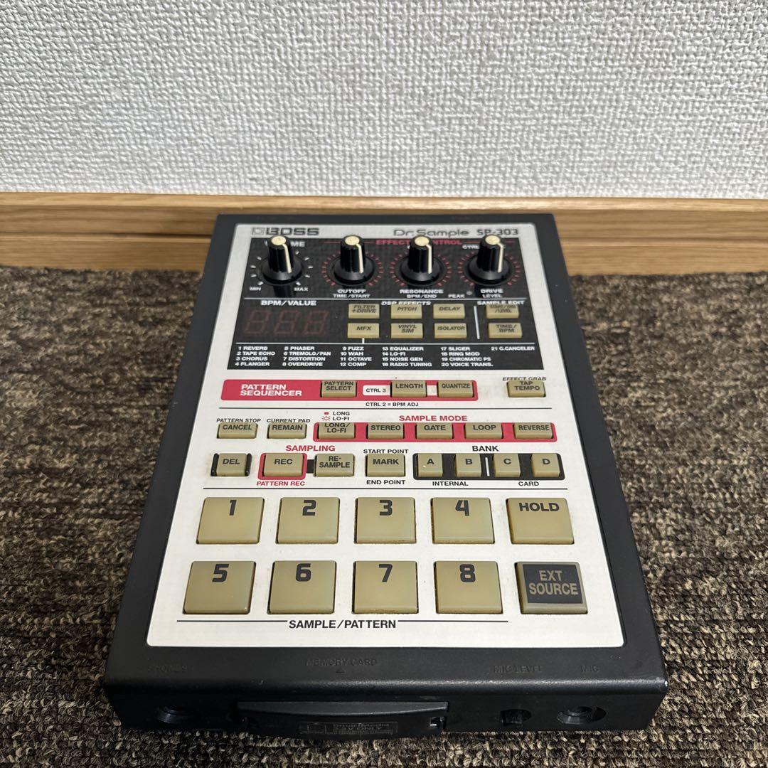 BOSS SP-303 DR.SAMPLE ジャンク品 BOSS SP-303 Dr.Sample ジャンク
