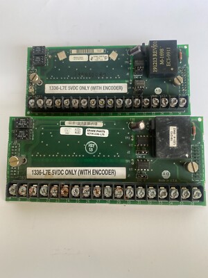 LOT 2 ALLEN BRADLEY 1336-L7E 5 VDC ONLY INTERFACE BOARD C23