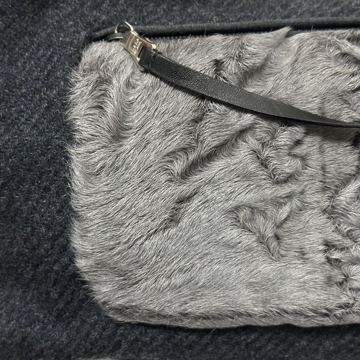 PRADA Fall Winter 1999 Lamb Fur and Wool Shoulder Bag | eBay PRADA Fall Winter 1999 Lamb Fur and Wool Shoulder Bag | eBay
