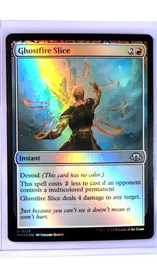 2024 MTG Magic The Gathering MH3 Modern Horizons 3 Foil #123 Ghostfire Slice