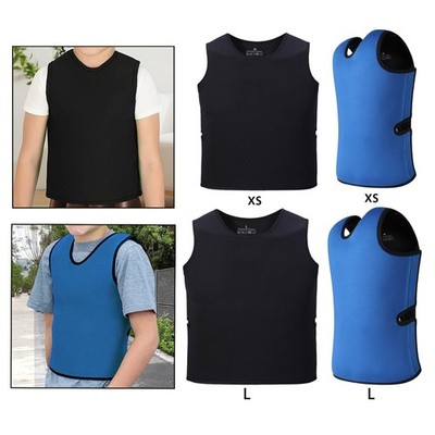 Gilet Lesté Sensoriel Pour Enfants - Polyester - Pression Et Soutien - Usage Intérieur/extérieur - Tailles S Et M
