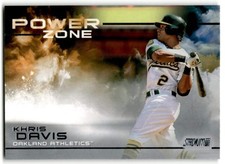 2019 Stadium Club #PZ-19 Khris Davis Power Zone