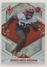 2021 Panini Phoenix Rookie Silver Jeremiah Owusu-Koramoah #166 0f72