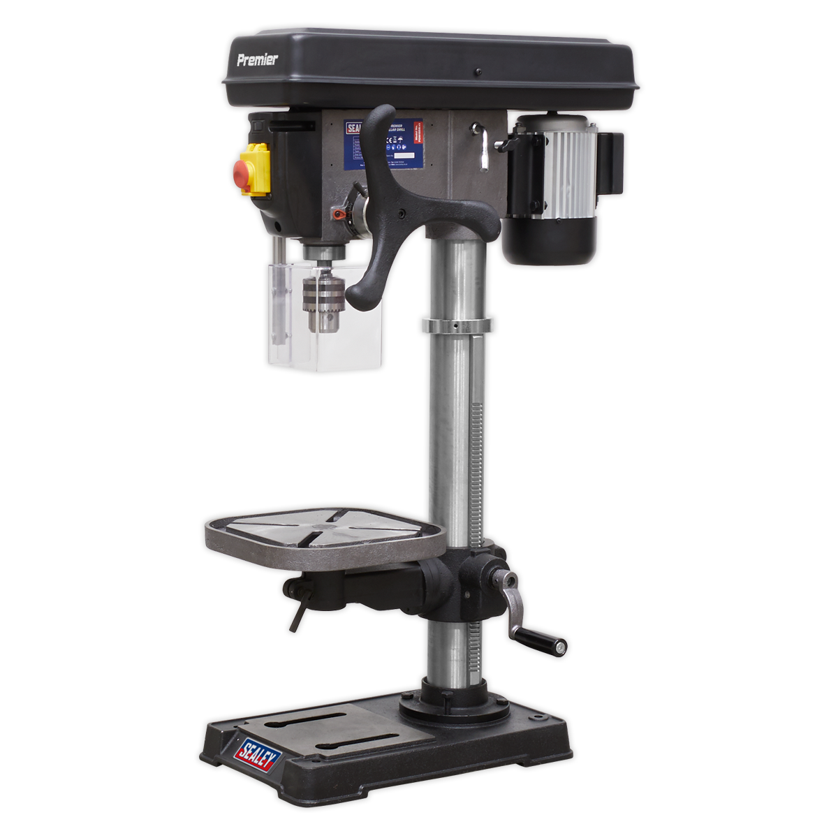 Pillar Drill Bench Mounting 16-Speed 1050mm Height 230V Sealey PDM155B A