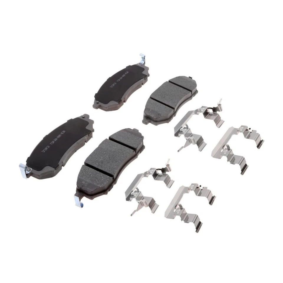 Pastillas de freno ACDelco originales para Infiniti M35h 2012 2013 negras con clips de pilar Foto 3 de 4