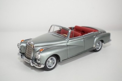 C16 1:24 CMC M026 MERCEDES-BENZ MB 300D CABRIOLET 1958-1962 MET. GRAU EXC. ZU...