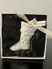 2012 Limited Edition PANDORA Christmas Stocking Boot Ornament New In box