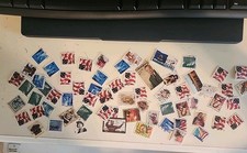 Rjkstamps  Misc Lot of 60 + Used US Stamps  5  cent-78 Cent Duplicates See Scans