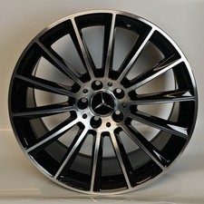 MERCEDES GENUINE CLS C218 AMG 19" BLACK ALLOY WHEEL TURBINE REAR A2184011200 21D