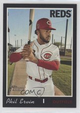 2019 Topps Heritage High Number Black Border /50 Phil Ervin #511 fm0