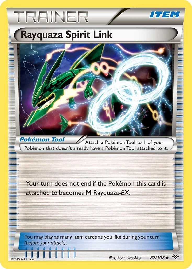 Rayquaza Spirit Link Pokémon TCG Cards for sale | eBay