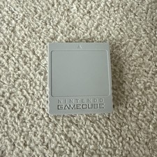 Official Nintendo Gamecube Memory Card 59 Blocks DOL-008 Gray US Seller