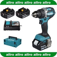 Makita Akku-Bohrschrauber DDF484RT3J, 18V • 65Nm - 3 Akkus 5 Ah + Lg Im Makpac