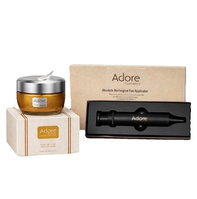 Adore  Absolute Non Surgical Eye Applicator Duo Bundle & 24K Gold Peel-Off Mask