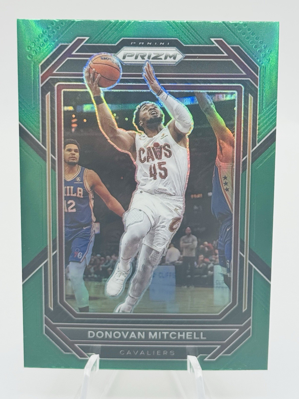 2022-23 Panini Prizm Basketball #66 Donovan Mitchell Green Prizm