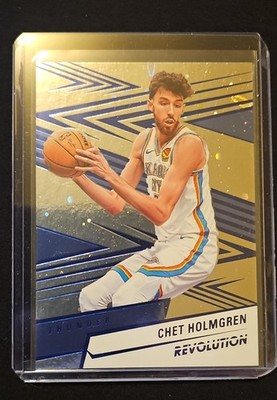 2024-25 Panini Revolution - Chet Holmgren #86 Blue Cosmo /285