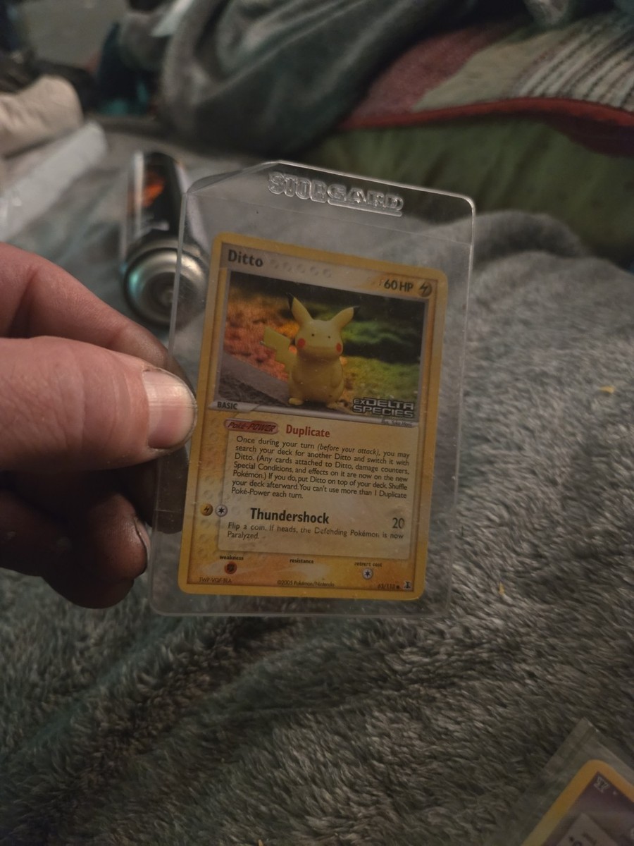 Ditto - (Pikachu) 063/113 Delta Species Reverse Holo | eBay