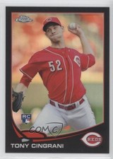 2013 Topps Chrome Black Refractor 28/100 Tony Cingrani #171 1b7