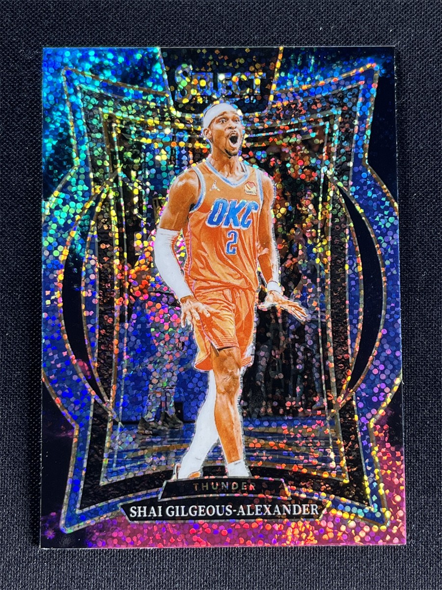 2024-25 Panini Select Shai Gilgeous-Alexander #36 Concourse Cosmic Case Hit  SSP