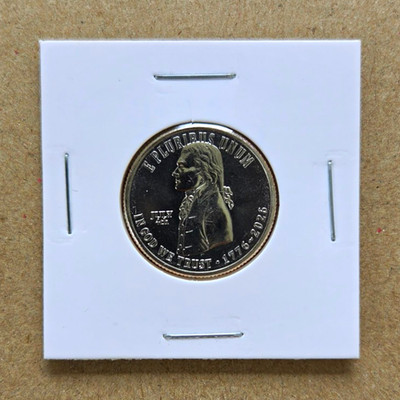 2026 July 4th Declaration Of Independence Quarter