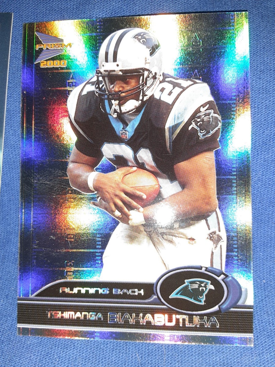 2000 Prism Prospects - Tim Biakabutuka #14 silver prizm | eBay