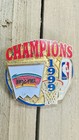1999 Spurs Championship Pin Retro Colors Great Vintage Pin — photo 1