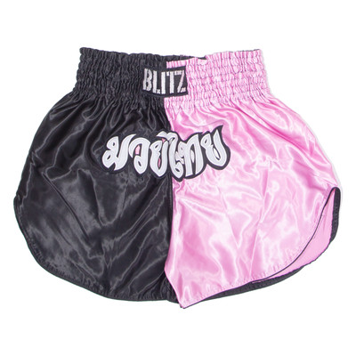BLITZ Kampfsport Herren Sport Shorts Pink Farbblock L W30