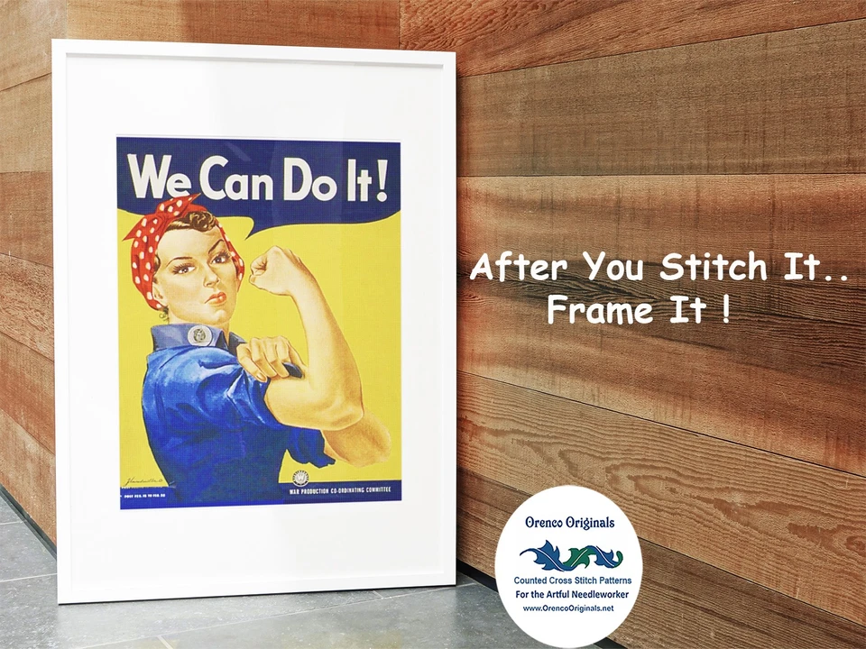 USA Recruitment Poster Ready US Marines Counted Cross Stitch Pattern - Image 4 of 4