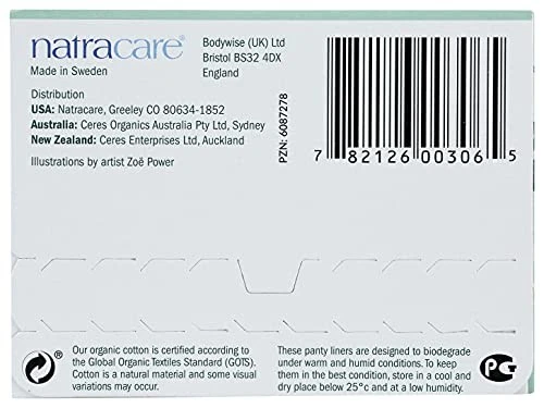 Servilletas sanitarias de algodón orgánico sin plástico sin tintes de perfume comodidad diaria Foto 3 de 4