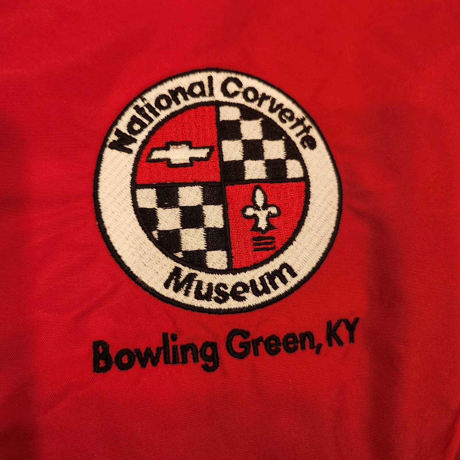 National Corvette Museum Bowling Green KY Jacket Vintage Mens XL Windbreaker EUC - product detail image 7