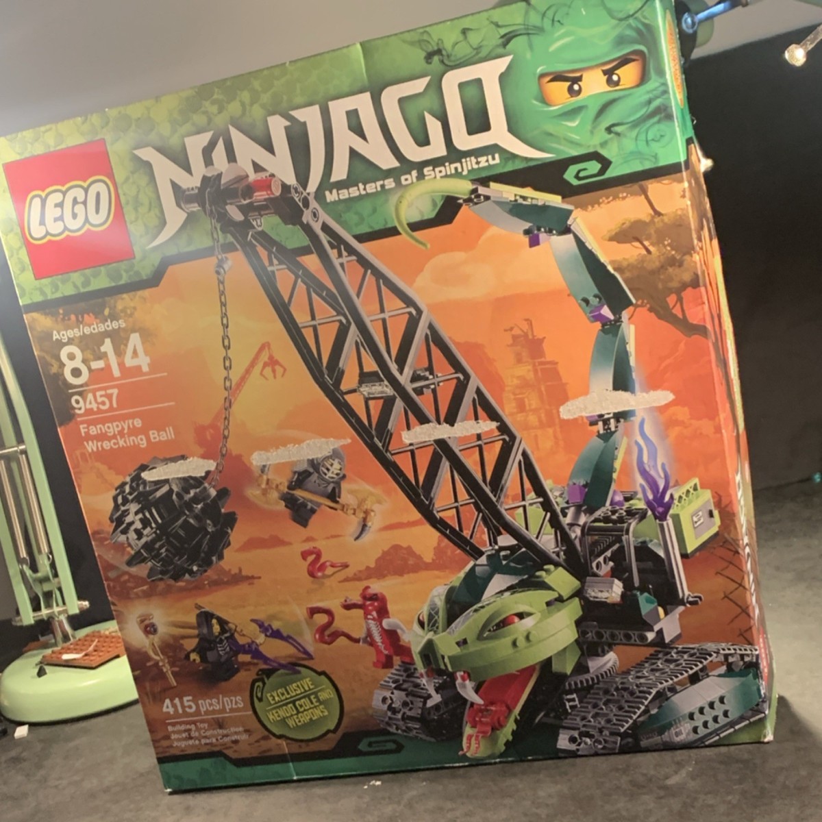 LEGO NINJAGO: Fangpyre Wrecking Ball (9457) for sale online | eBay