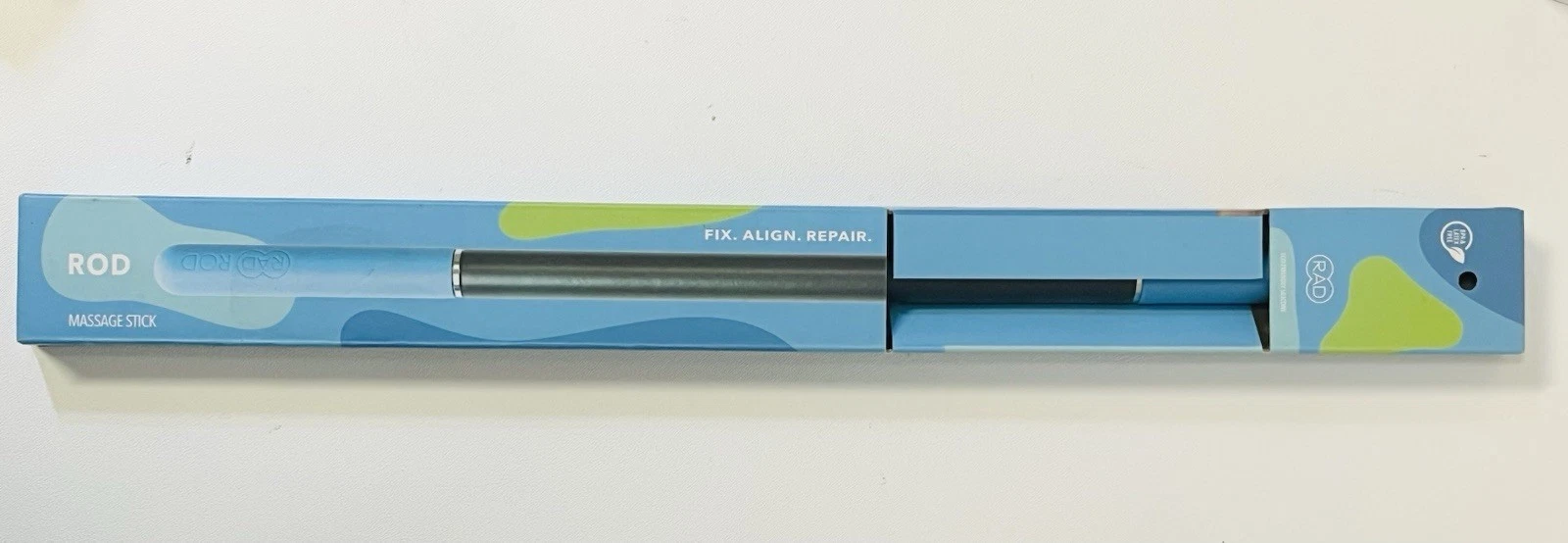 RAD Rod, Massage Stick, foam roller, steel Core Unleashing Human Movement