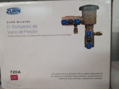 #ad Zurn 720A 1 . 2quot; 150PSI Pressure Vacuum Breaker Bronze 112 720A $269.99