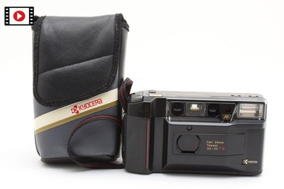 [Near MINT w/Case] Kyocera TD Yashica T2D Carl Zeiss Tessar T* Film Camera JAPAN