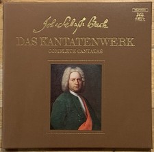 Bach Complete Cantatas Vol.3 HARNONCOURT Telefunken 2 LP Box SKW 3 w/ Score NM