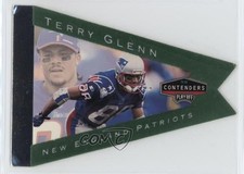 1998 Playoff Contenders Pennants Green Terry Glenn #59 12zm