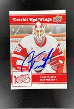 2025-26 Upper Deck Detroit Red Wings Centennial Hockey Checklist Guide in-content 40