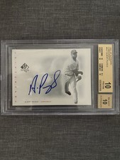 2001 SP Authentic - Chirography Albert Pujols #AP (AU, RC) BGS 10 Auto 10